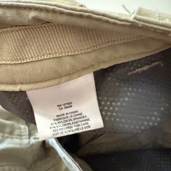 Mountain Khakis Classic Beige Nylon Stretch Outdoor Hiking Pants Mens 35 x 32 - Picture 5 of 8